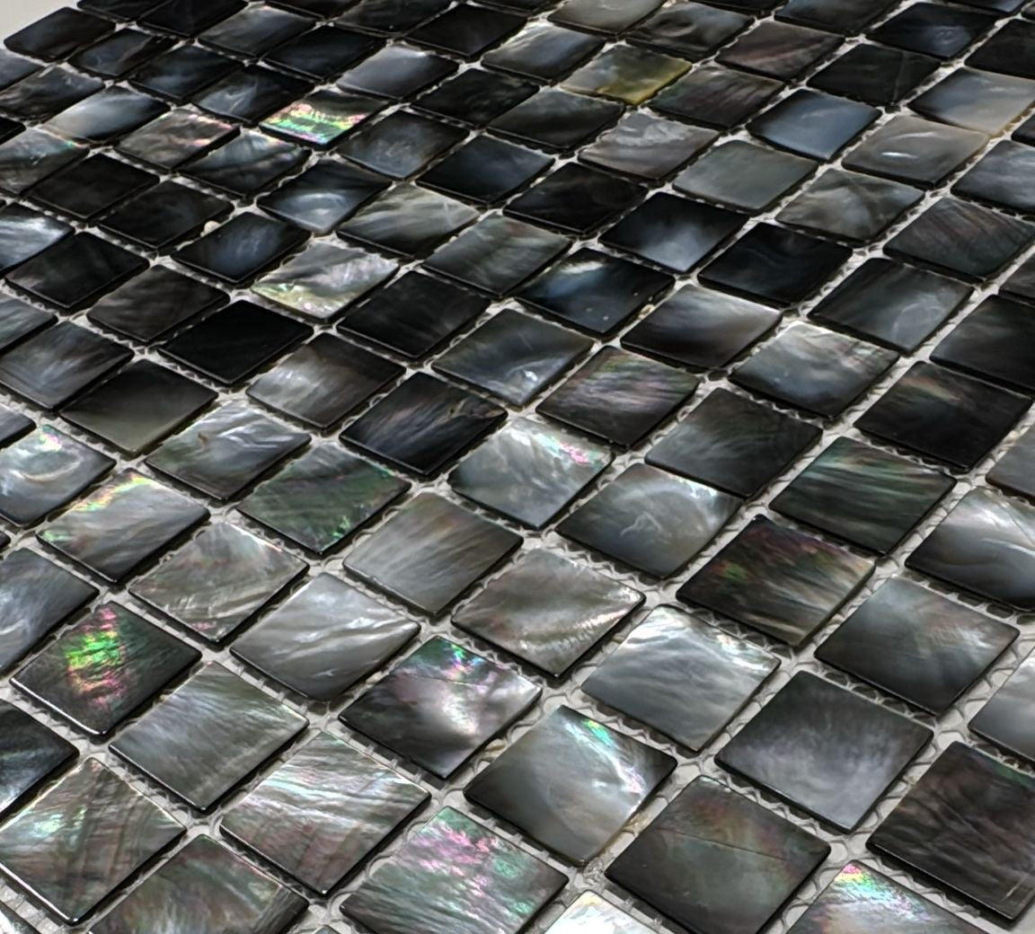 art 700 Deep Sea Oyster Pearl Natural Mozaïek 15mm op matje 300x300x2mm