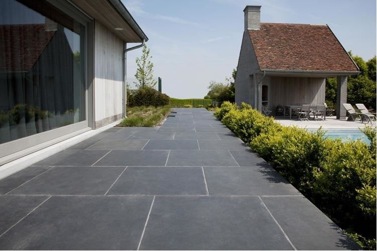 Natuursteen Mustang Absolute Black 900x600x12mm