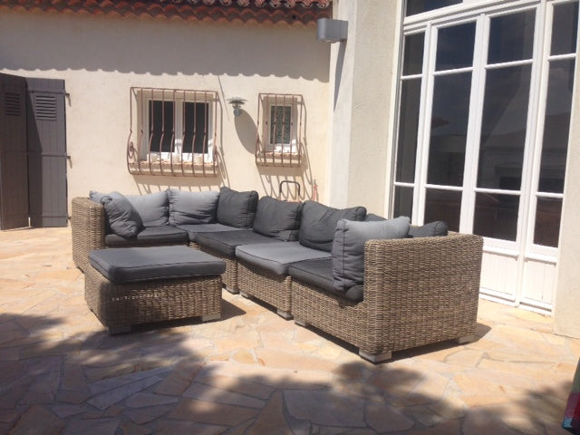 Flagstones Brasil Yellow XL 25-40mm inhoud krat 22M2 = 1600KG
