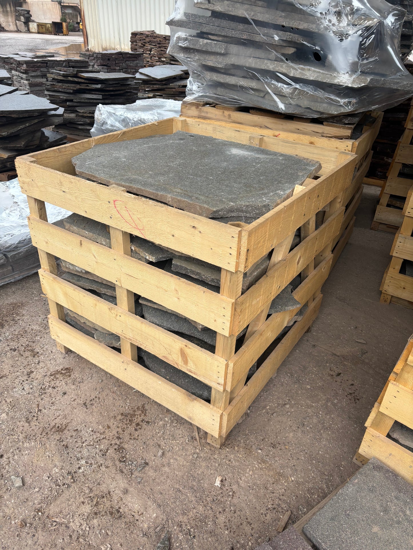 Flagstones Italiaanse Porfier Jumbo XXL 20-40mm 2-4pc per M2