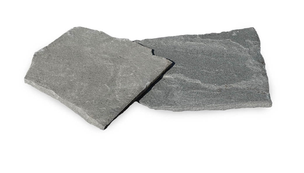 Flagstone Kavalas Grey 30-50mm XL 4-8pc inhoud 15M2 of 20-35XXL 2-4pcM2 inhoud 35M2