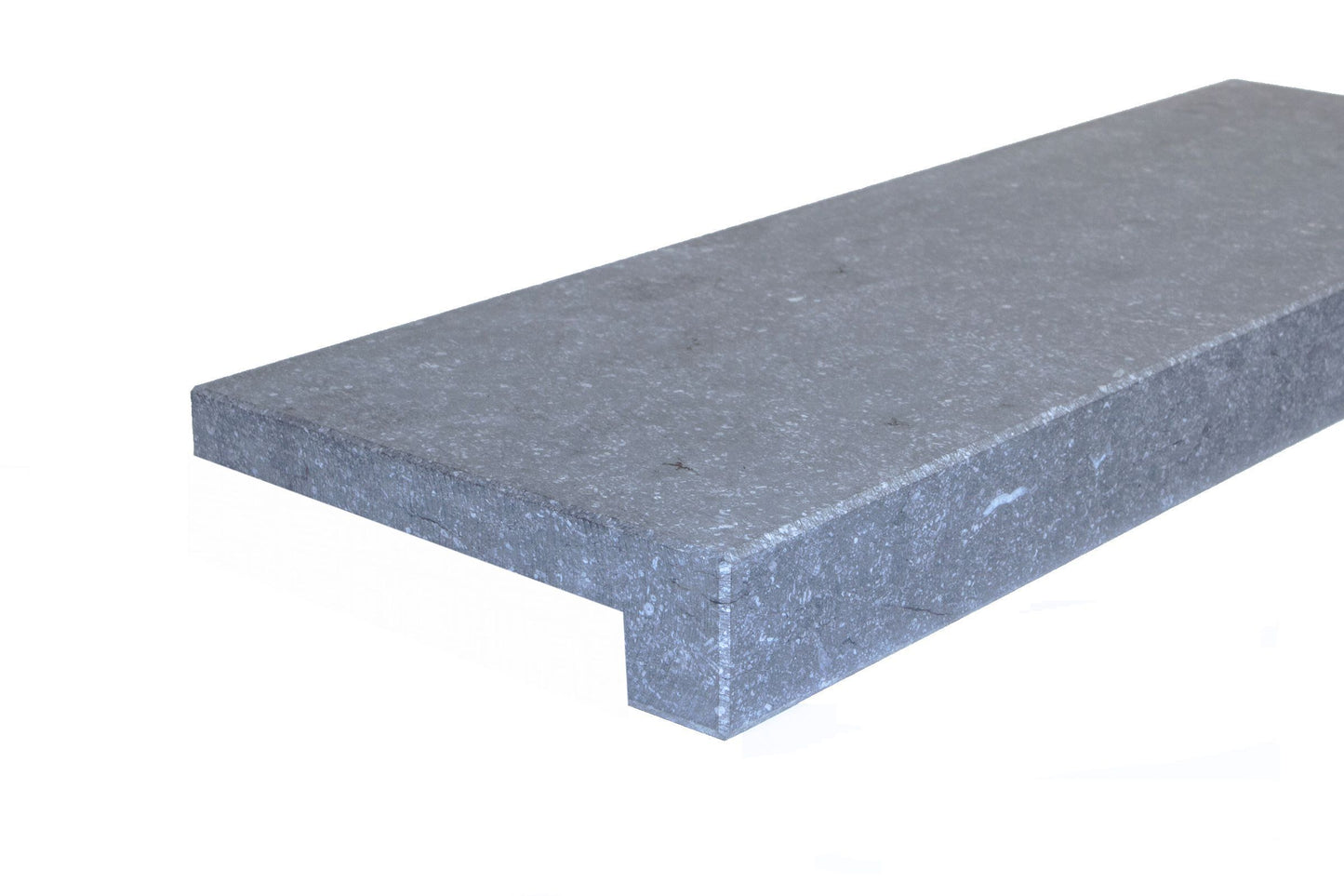 Zwembadranden Belgisch Hardsteen – Blauw Gezoet 100x35x5/3cm