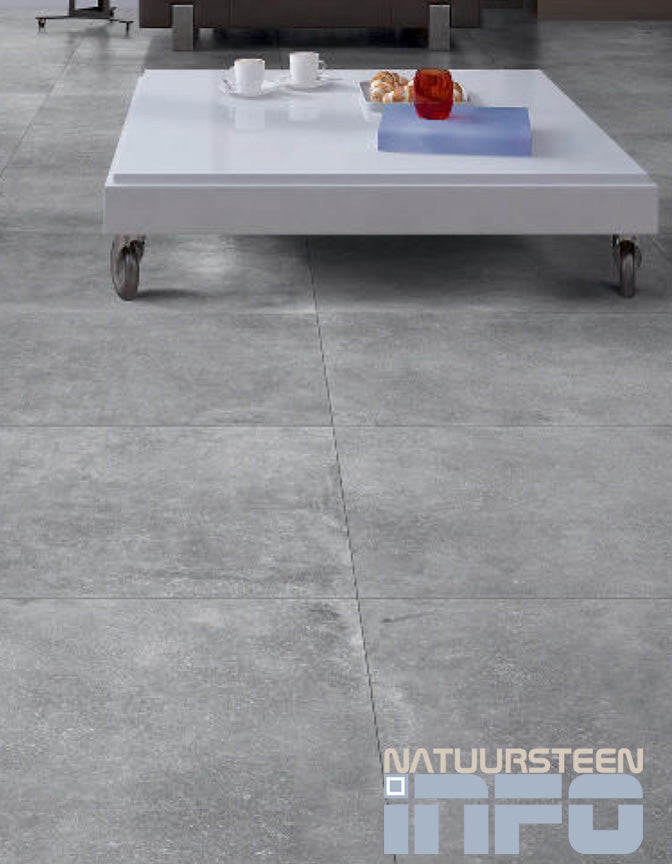 Terras Tegel Bleu Evolution Antraciet merk La Fabbrica 795x795x20mm naturale R11