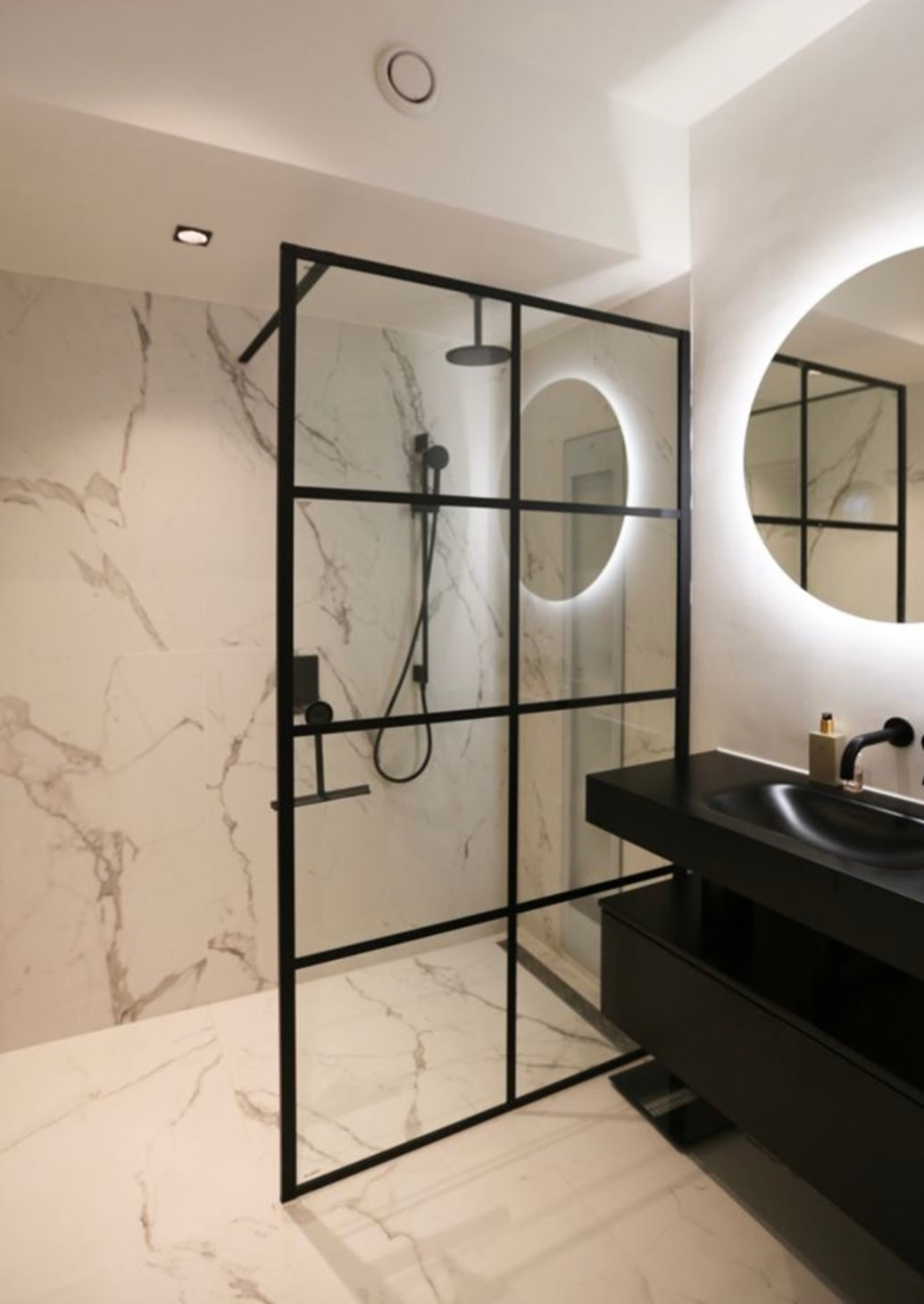 Marmerlook Statuario Apune merk nexion 1198x598x9cmm glans