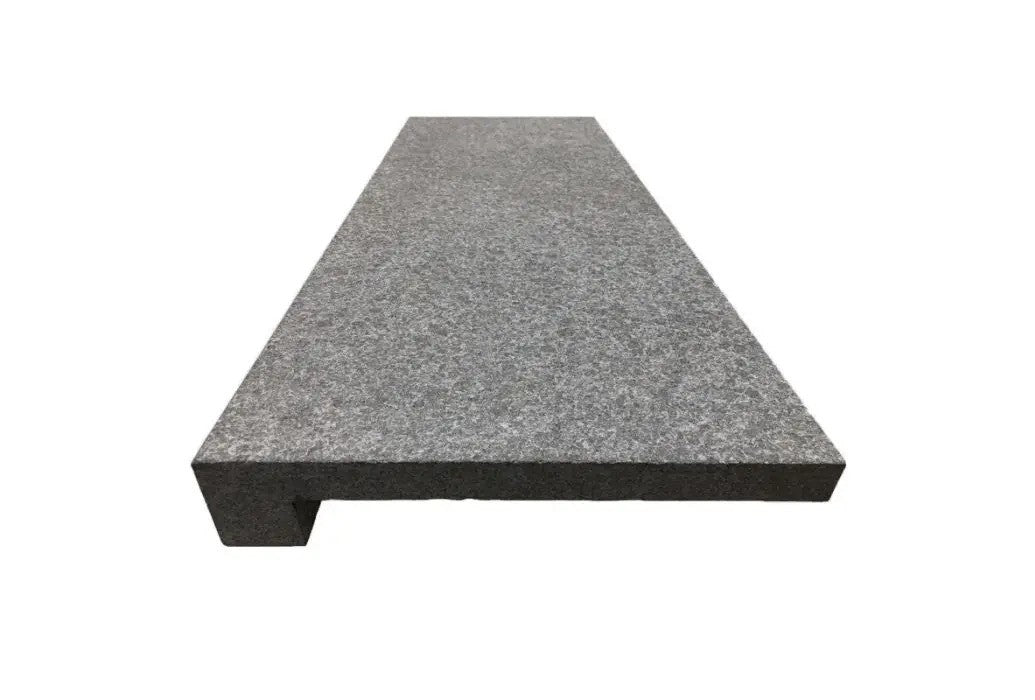 Zwembadranden Hoekstuk Basalt G684 – 50/35 x 50/35x5/3 cm