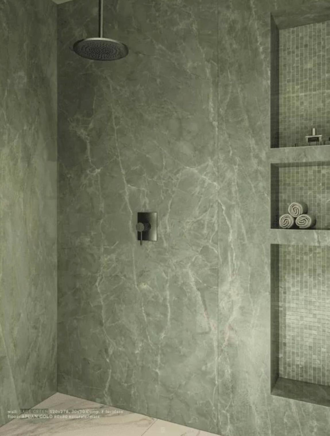 Mamerlook Quartzito Aqua Verde Nexion 1198x598x9mm honed
