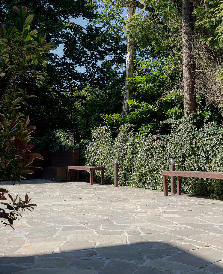 Flagstones Brasil Green Quartzite 25-40mm inhoud krat 22M2