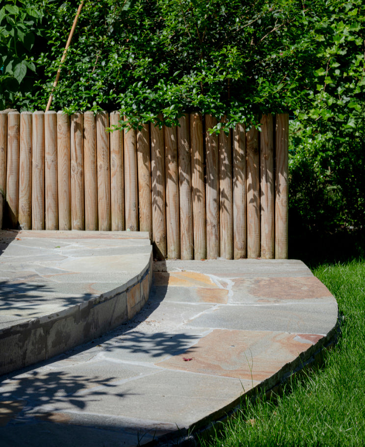 Flagstones Brasil Green Quartzite 25-40mm inhoud krat 22M2
