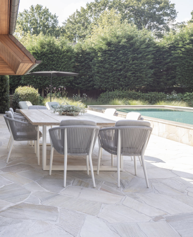 Flagstones Brasil White 25-40mm verkoop per krat inhoud 20M2