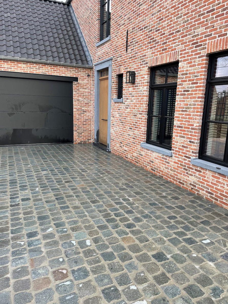 Kasseien Belgische Porfier 20x14x3-5cm
