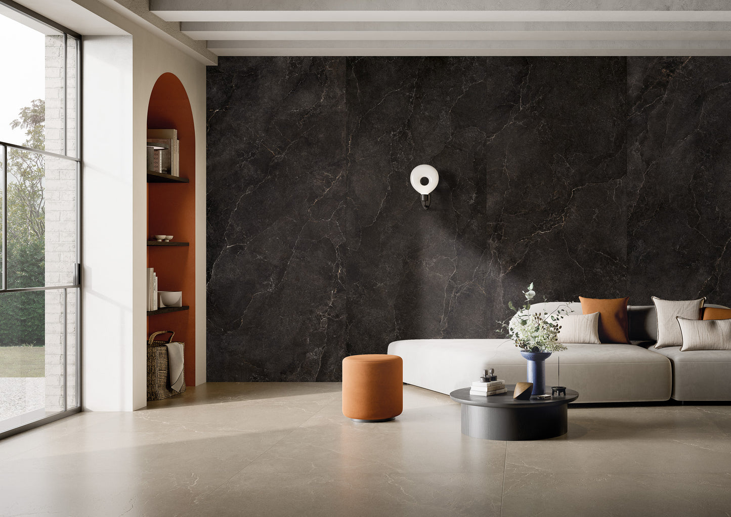 Natuursteenlook Noble Stone Dark 120x60x2cm natural