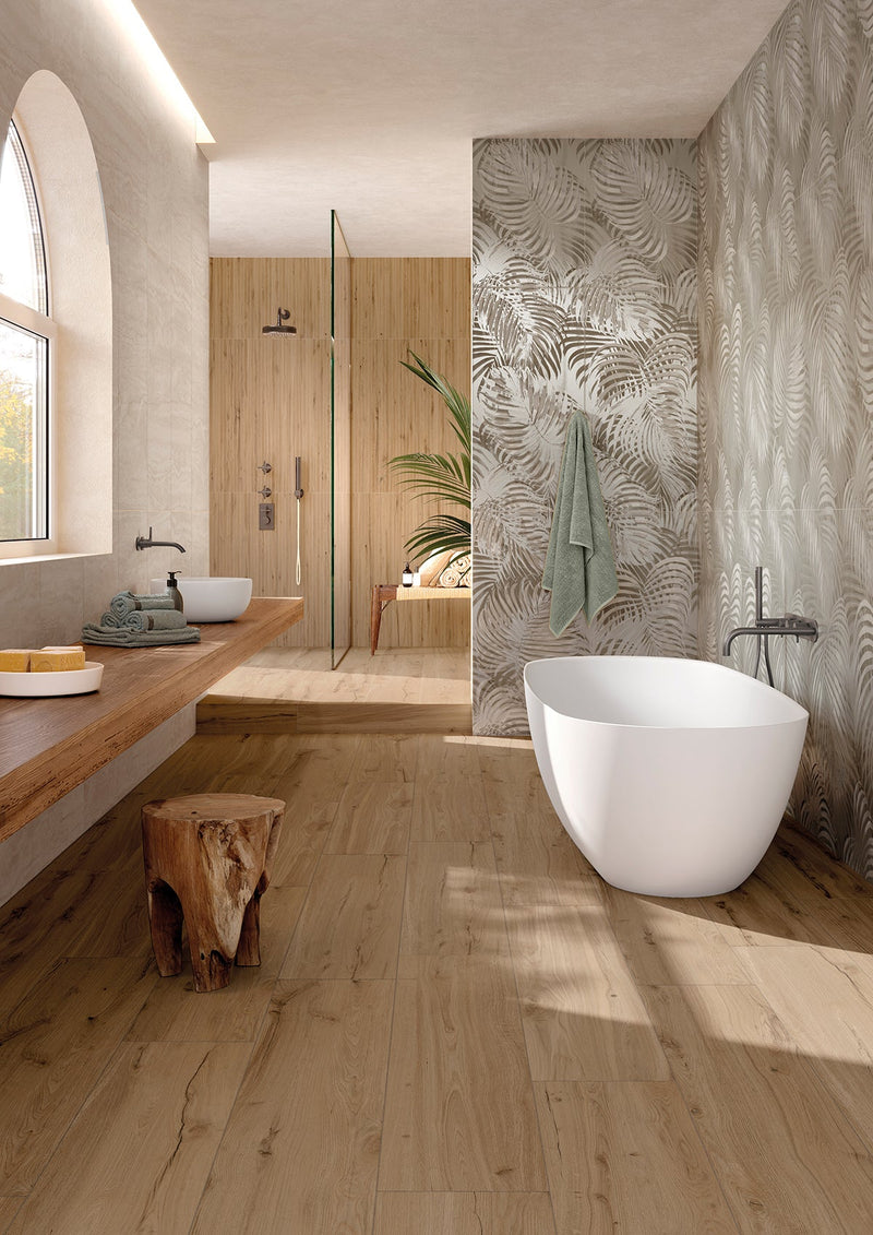 Houtlook keramiek tegels