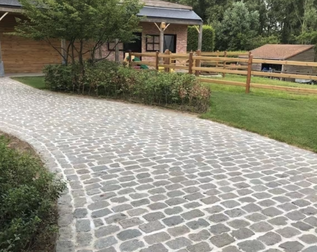 Kasseien Belgische Porfier 20x14x3-5cm