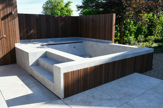 Terras Tegel Keramisch Dolomia Grey 894x894x20mm  naturale