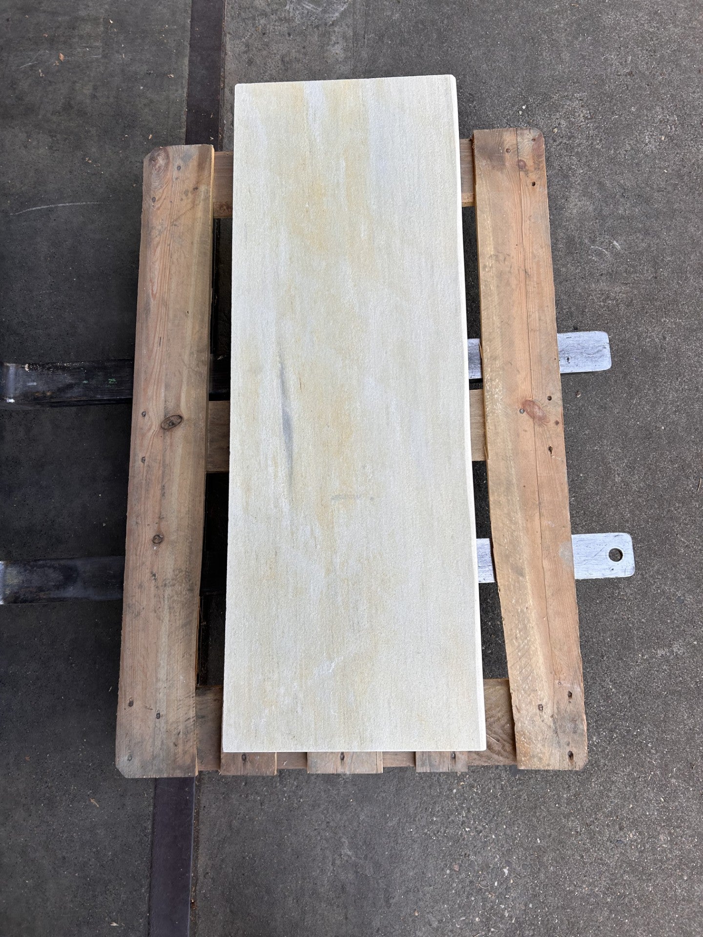 Zwembadranden Brasil Yellow 100x35x3cm  halfrond en gecalibreerd