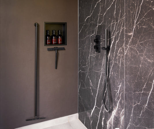 Mamerlook Callacatta Nero merk Nexion 1198x598x9mm honed