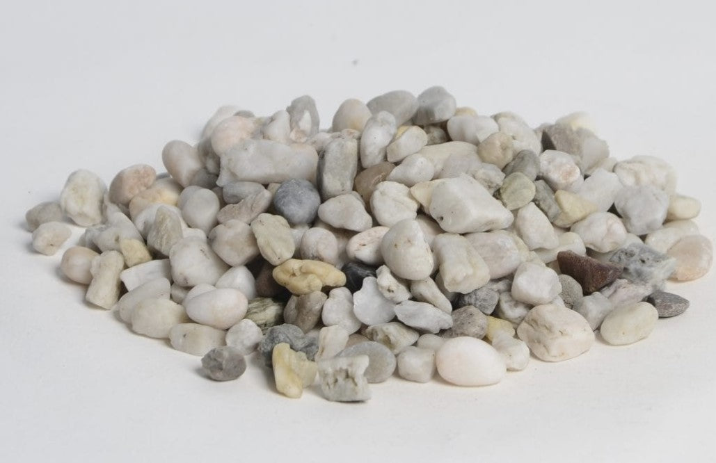 art 888  Duitse witte kwarts grind split 5-8mm