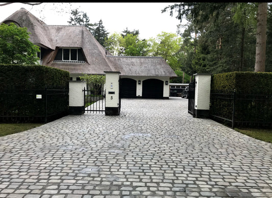 Kasseien Belgische Porfier 20x14x3-5cm