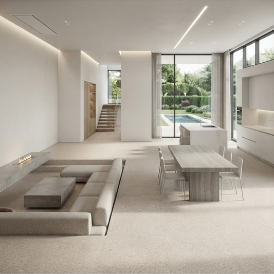 Tegels Keramisch  Etrea Perla 900x900x9.5mm naturale