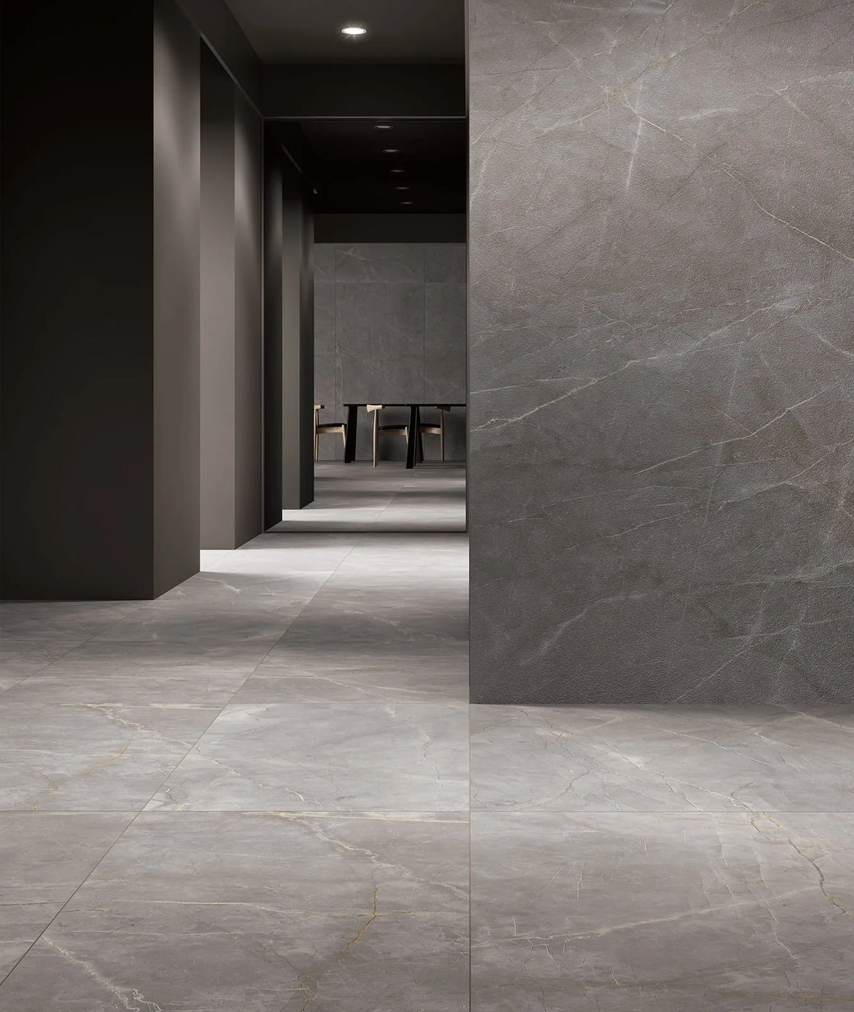 Marmerlook Pompeij Pulpis Grigio merk Nexion 1198x598x9mm honed