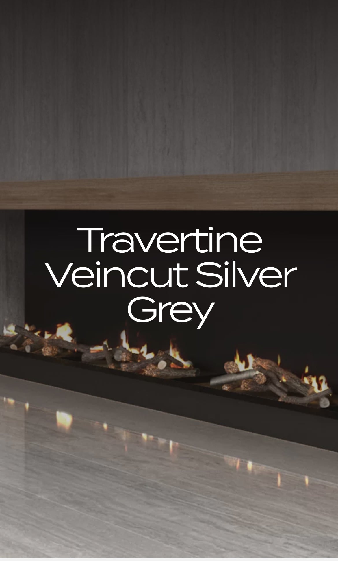 Travertin Veincut Silver