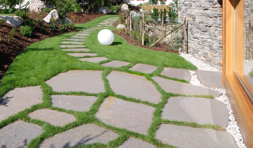 Flagstones Italiaanse Porfier Jumbo  XXL 20-40mm 2-4pc per M2