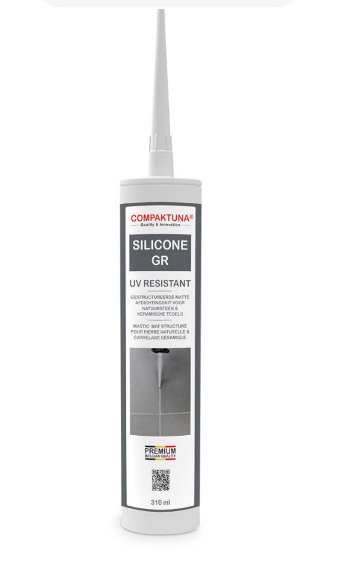Compactuna Silicone GR afdichtingskit 310ml