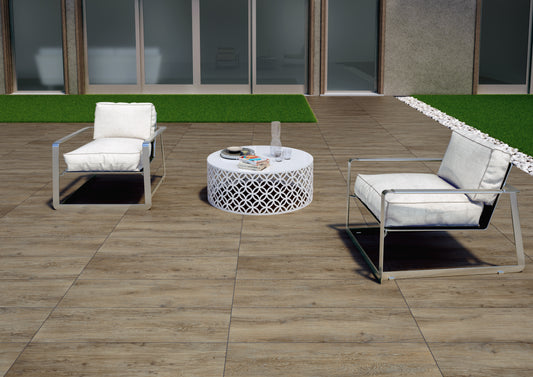 Terrastegel Houtlook Decape FP2 Noce 1200x400x20mm