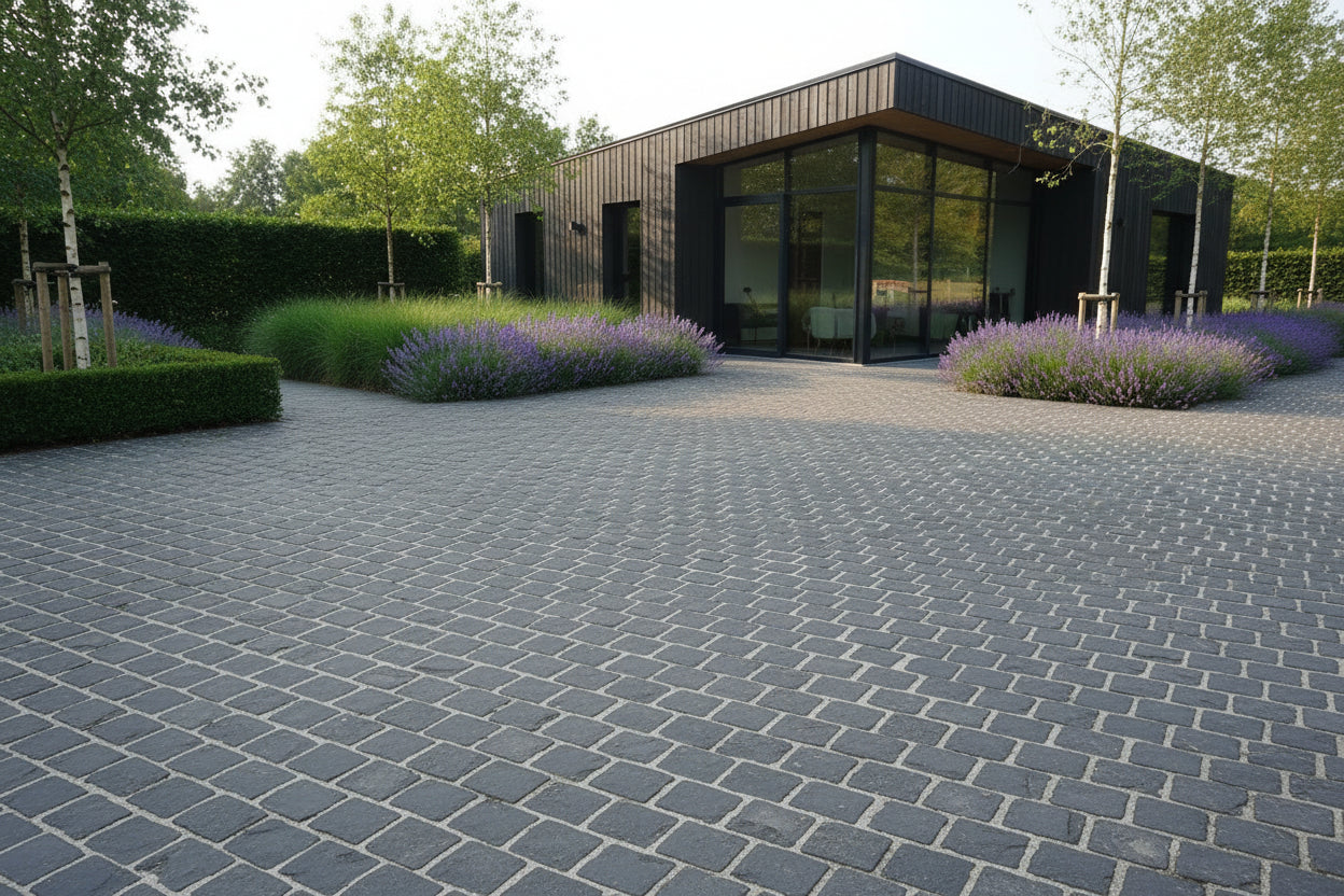 Basalt Dark Vietnam 20x14x5-7cm-14x14x5-7cm-10x10x5-7cm