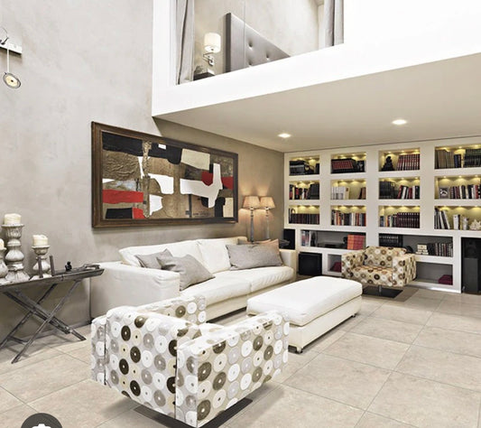 Tegels Keramisch  Grey Soul Sand 900x900x9.5mm naturale