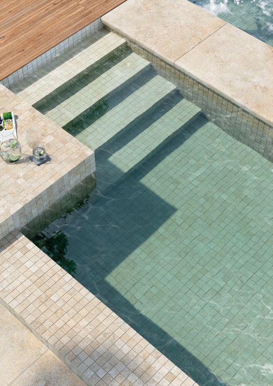 Terrastegels Colosseo Plus FP2 | Panna 894x894x20mm natural