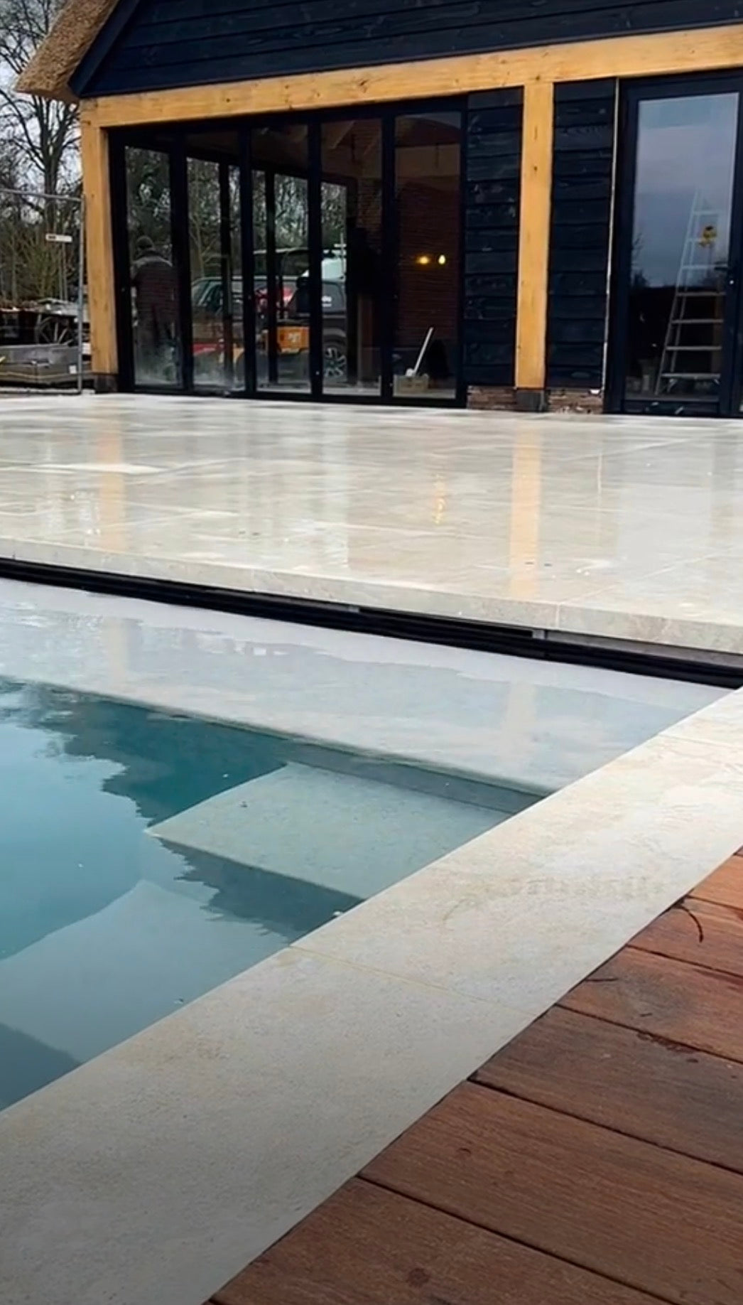 Terrastegels Dolomia  Almond 894x894x20mm  naturale