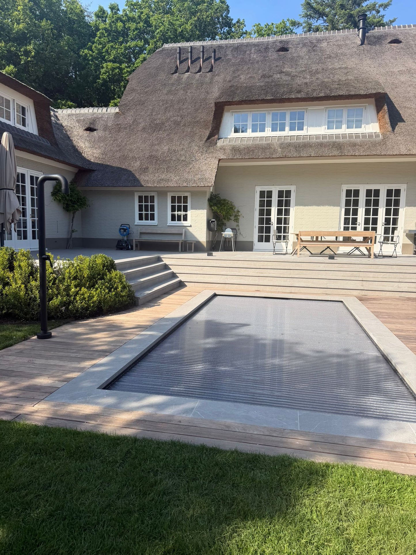 Terrastegels Cortina Fumo 894x894x20mm naturale