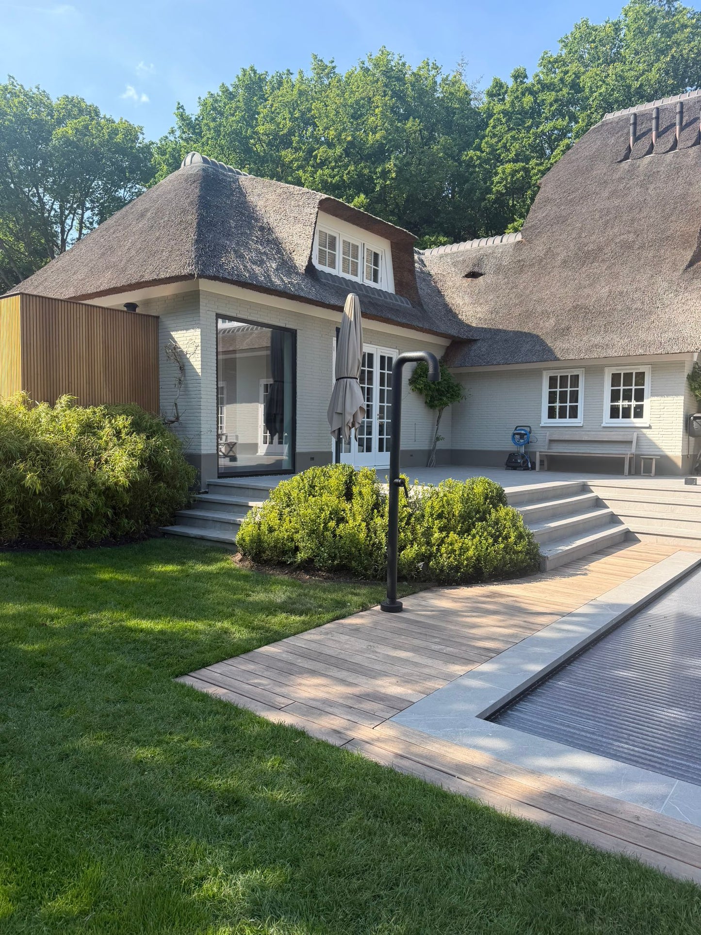 Terrastegels Cortina Fumo 894x894x20mm naturale