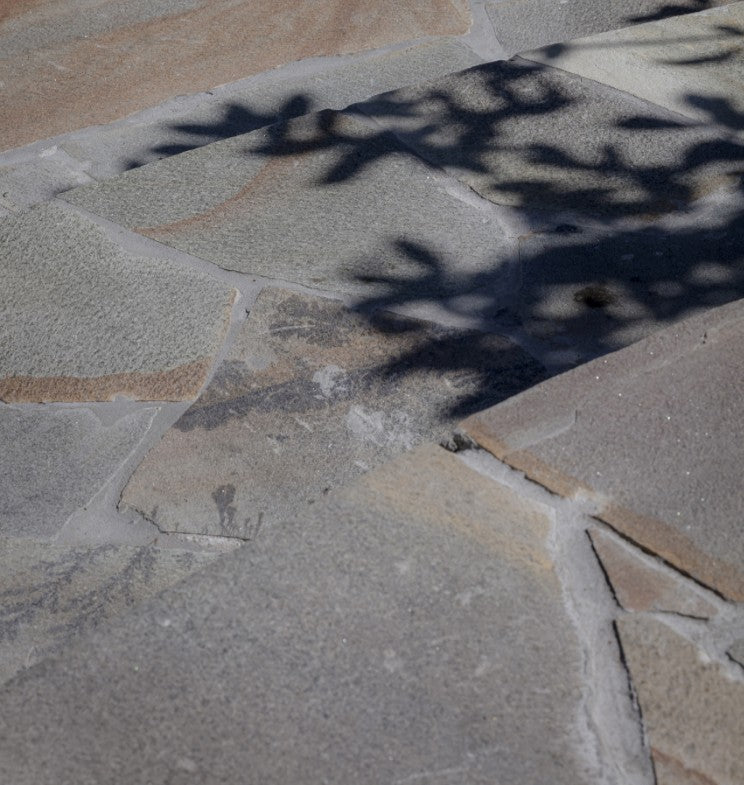 Flagstones Brasil Green Quartzite 25-40mm inhoud krat 22M2