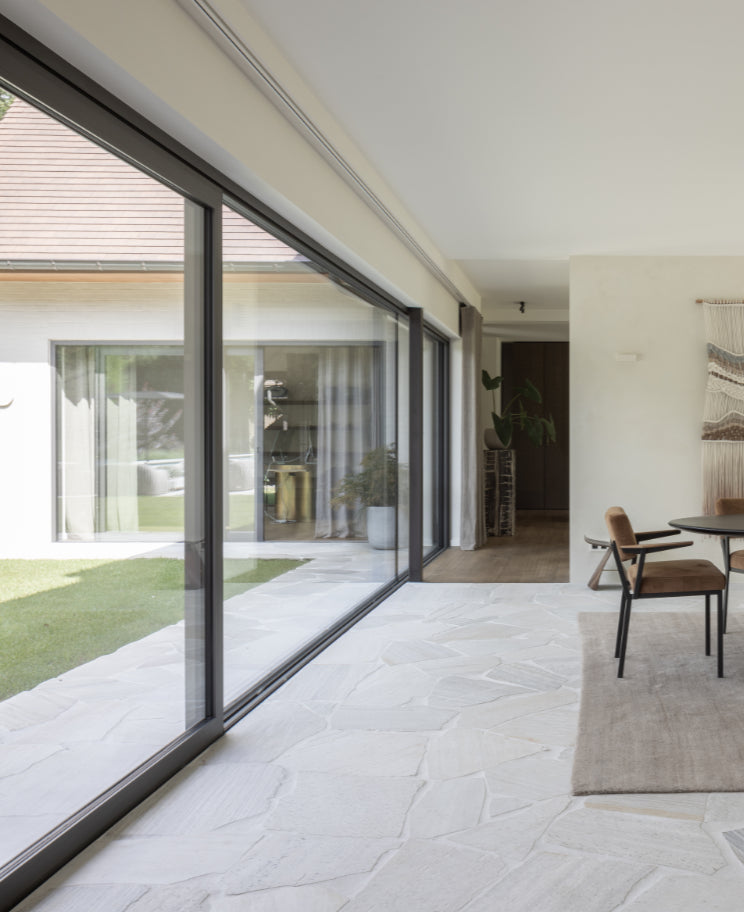 Flagstones  Brasil White 25-40mm verkoop per krat inhoud 20M2