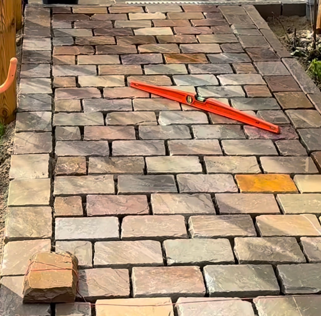 Kasseien Kandla Mix -14x14x5-7-20x14x5-7cm