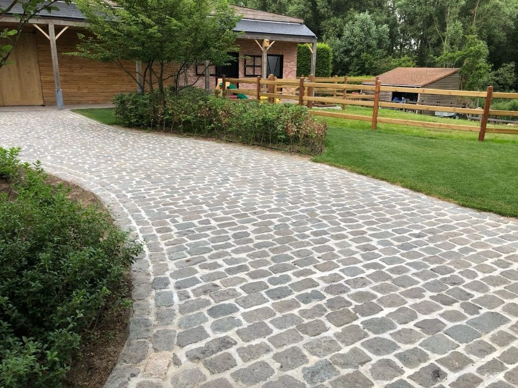 Kasseien Belgische Porfier 20x14x3-5cm
