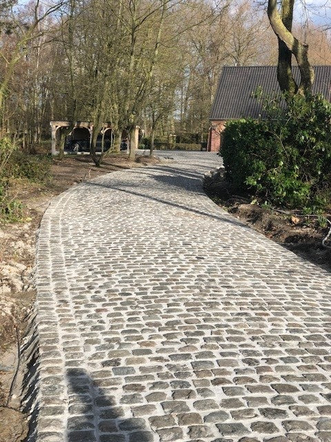 Kasseien Belgische Porfier 20x14x3-5cm