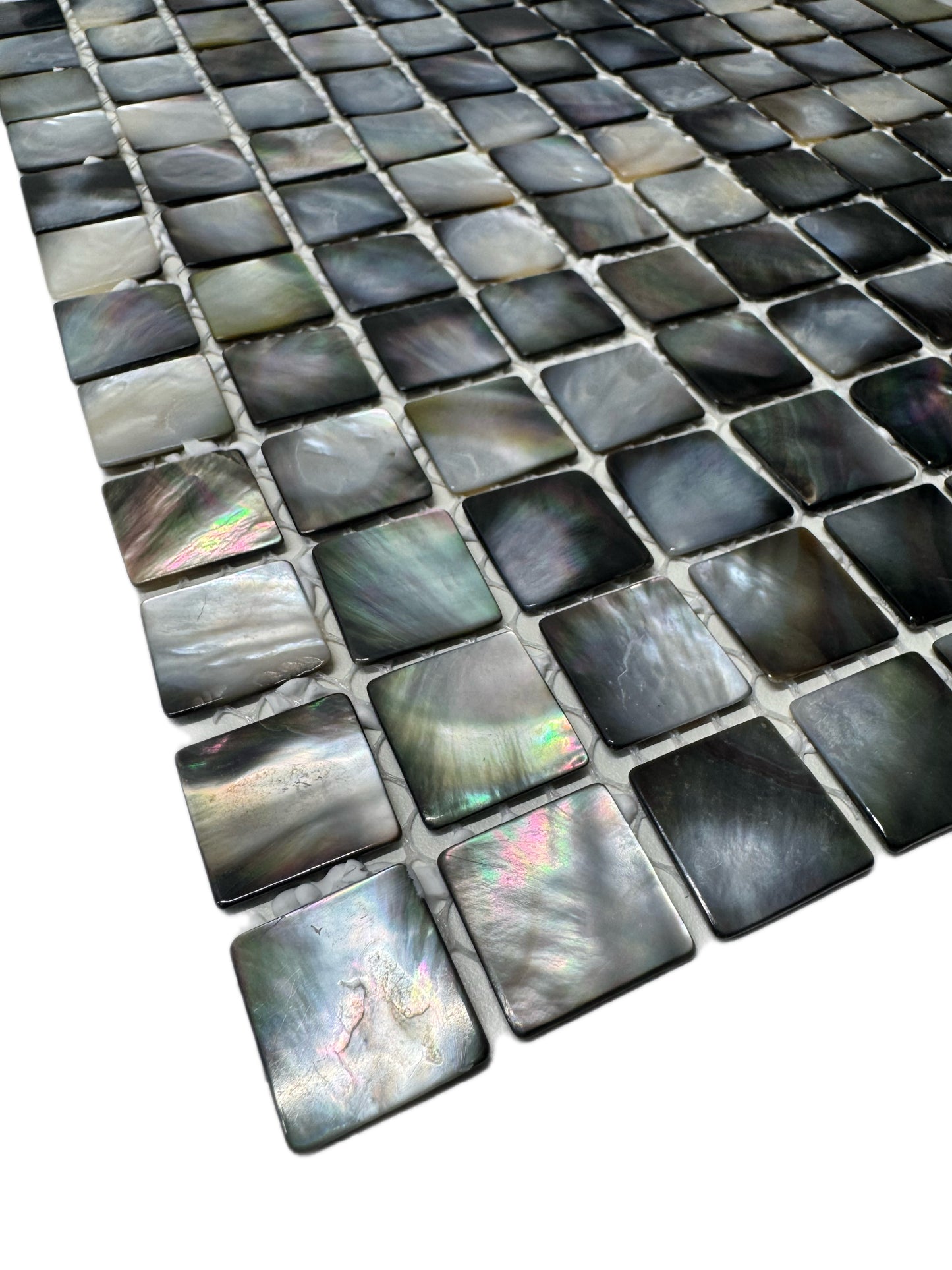 art 700 Deep Sea Oyster Pearl Natural Mozaïek 15mm op matje 300x300x2mm