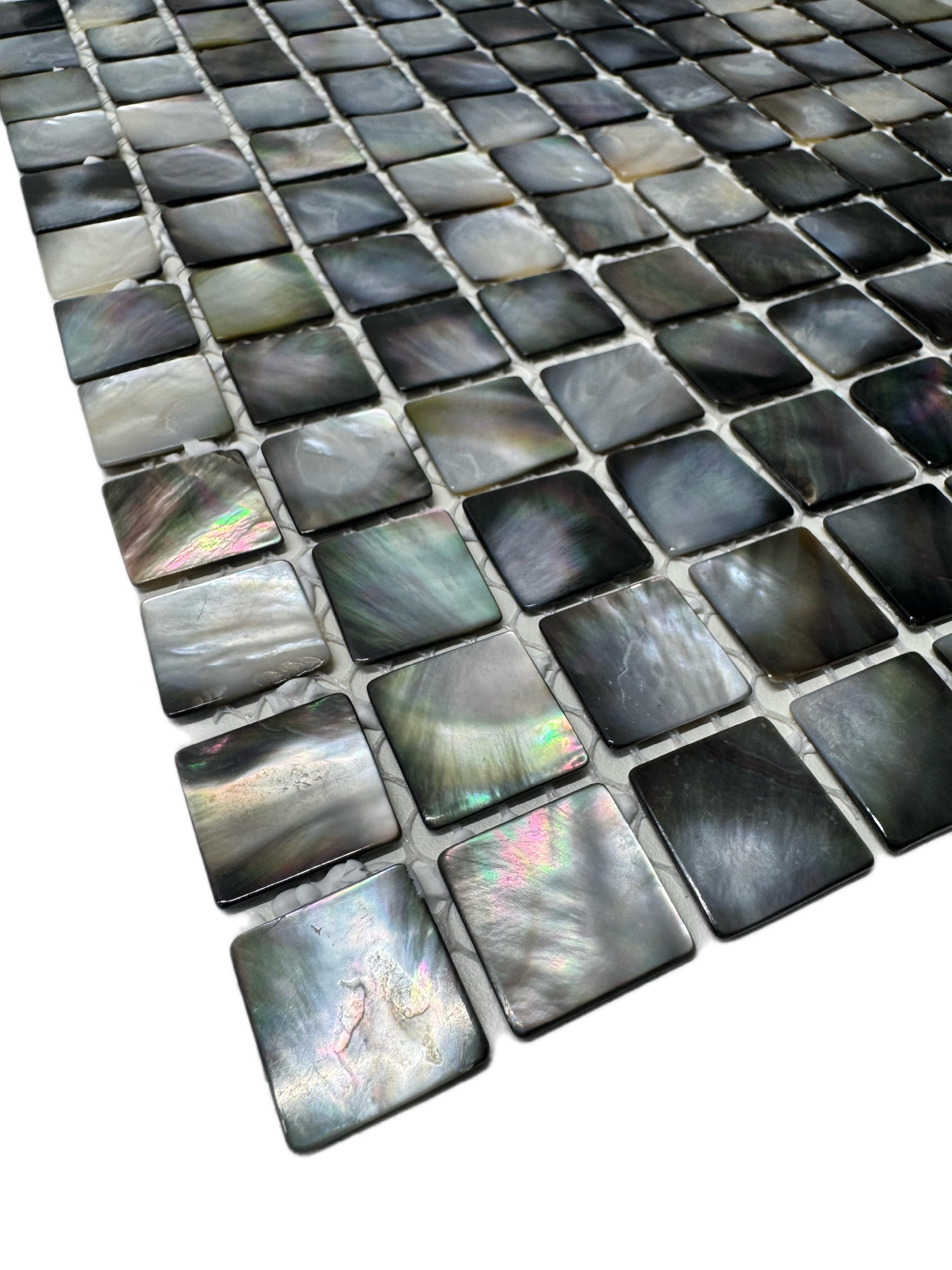 art 700 Deep Sea Oyster Pearl Natural Mozaïek 15mm op matje 300x300x2mm