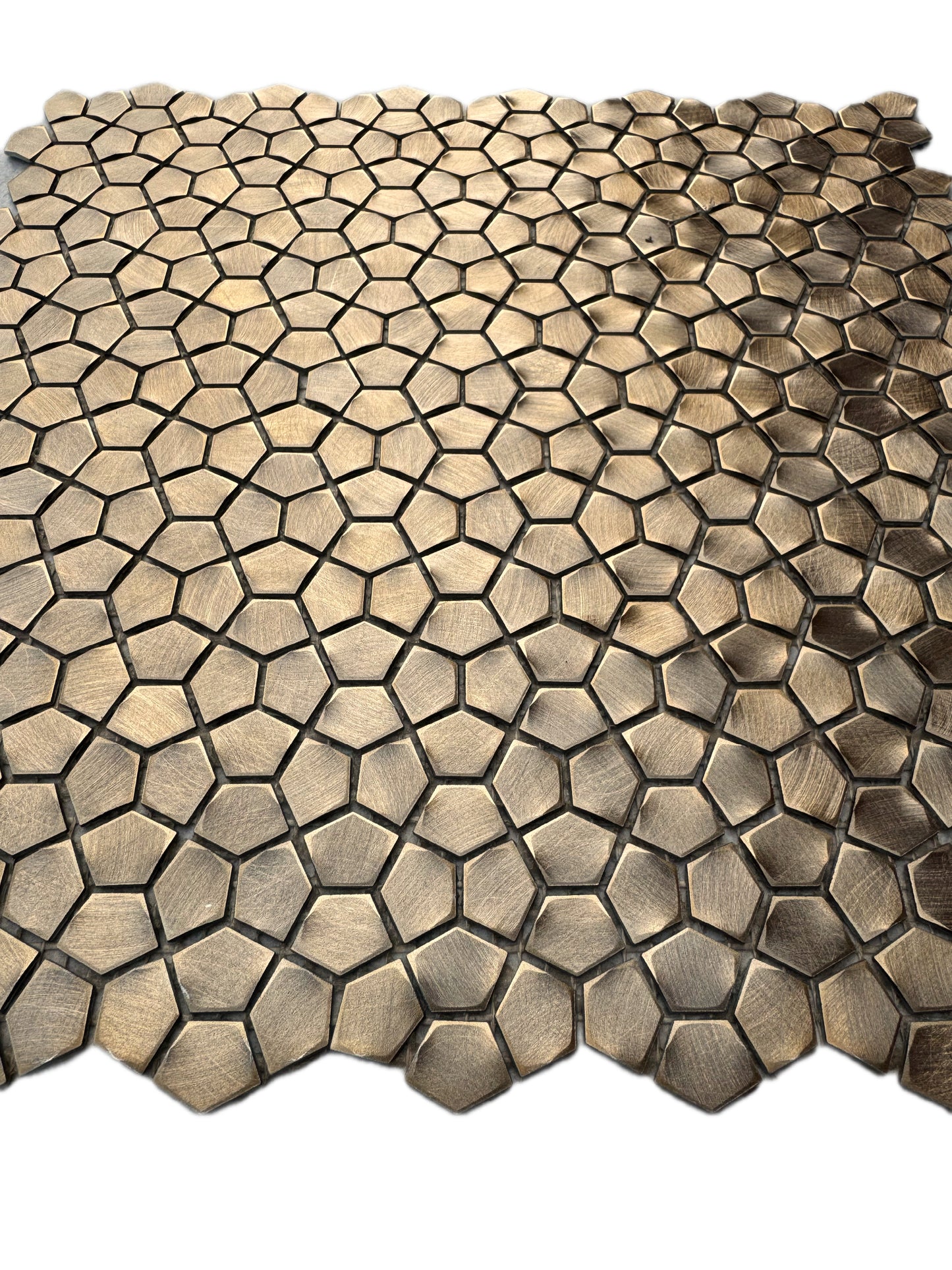art 724 Colonial L Antic Grazy Pattern Gold 300x300x4mm