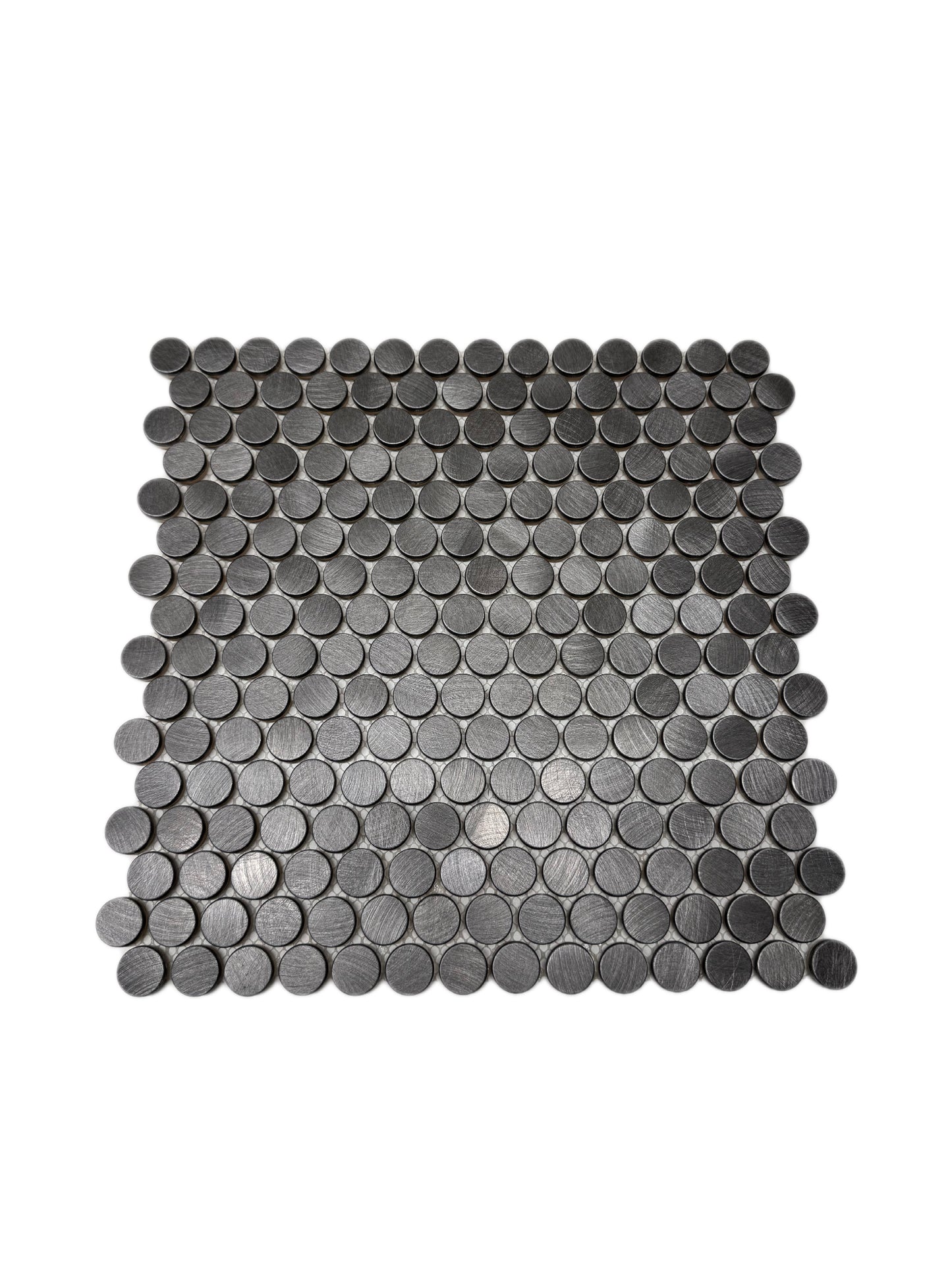 art 730 Reflections Gun Metal Penny Round 19mm