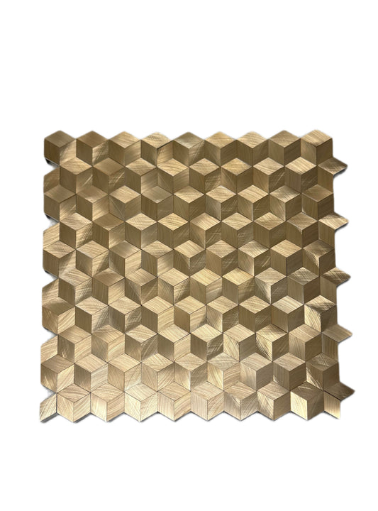 art 723 Aluminium 3D Bronze Gold