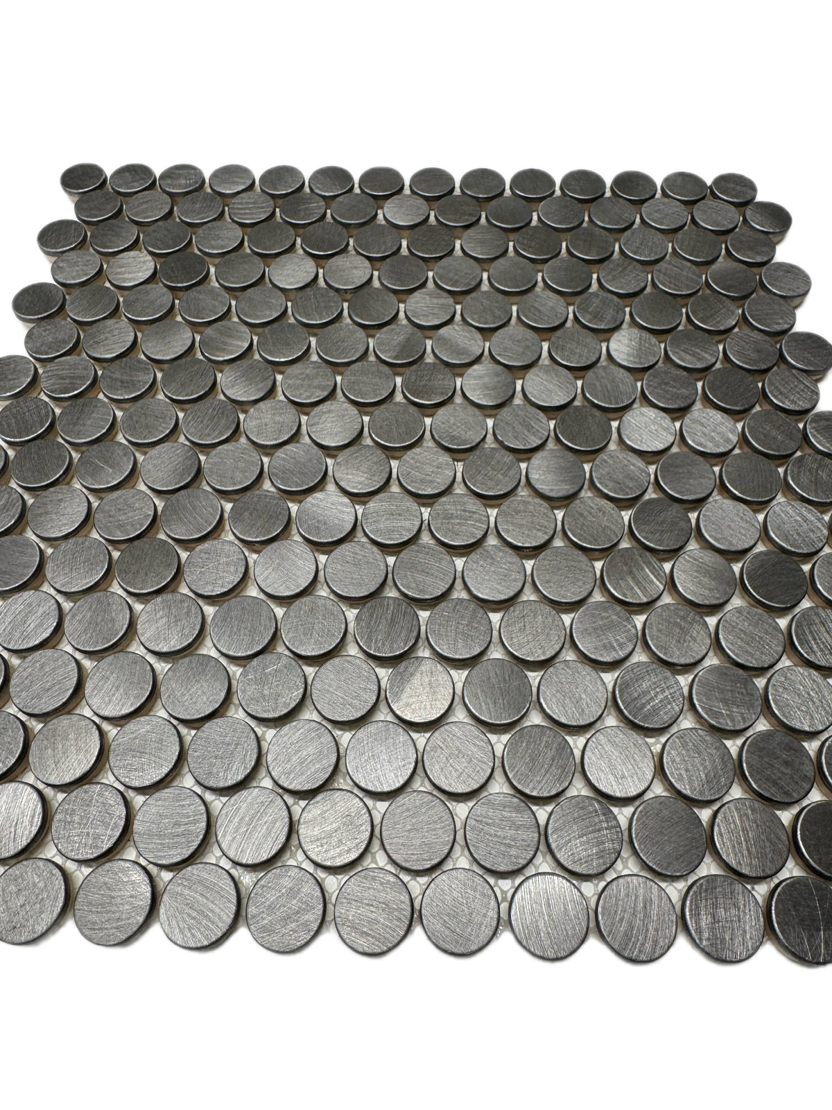 art 730 Reflections Gun Metal Penny Round 19mm