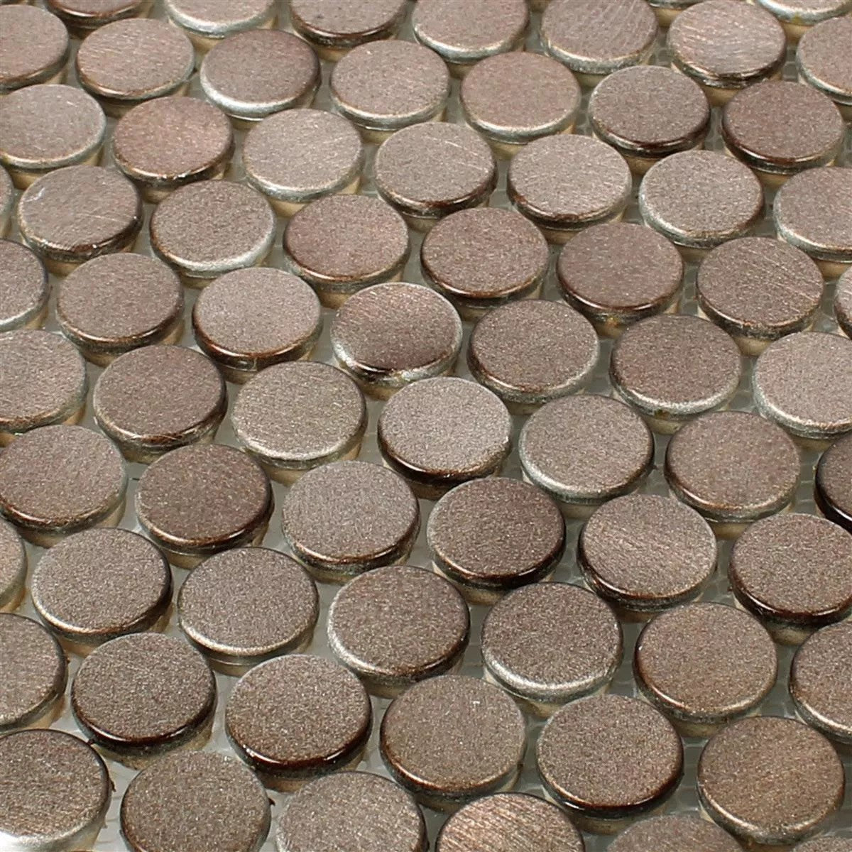 art 733 Mozaiek Reflection  Penny Round Bronze 19mm