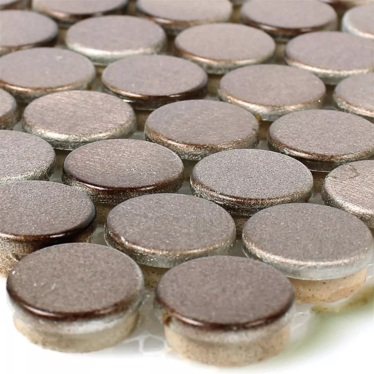 art 733 Mozaiek Reflection  Penny Round Bronze 19mm