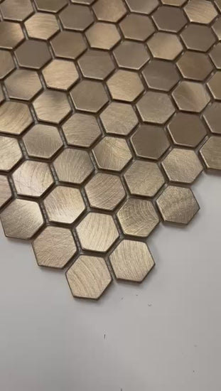 Hexagon Gold 23mm