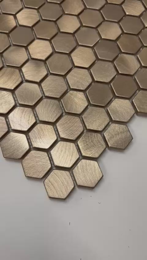 Hexagon Gold 23mm