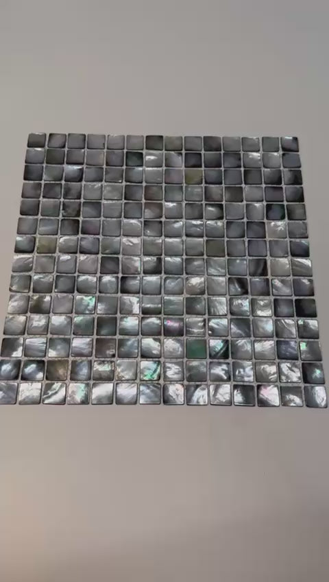 art 700 Deep Sea Oyster Pearl Natural Mozaïek 15mm op matje 300x300x2mm